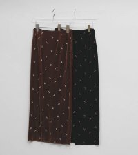 プティーフラワーベロアスカート　Petit Flower Velour Skirt
