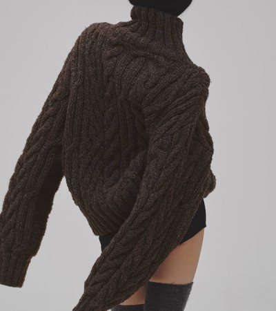 画像5: ボリュームハンドニットカーディガン　Volume Handknit Cardigan