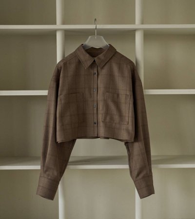 画像2: ショートチェックシャツ　Short Check Shirts