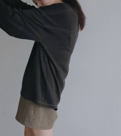 画像8: パネルオーバーロングTシャツ　Panel Over Long T-shrits