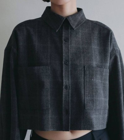 画像14: ショートチェックシャツ　Short Check Shirts
