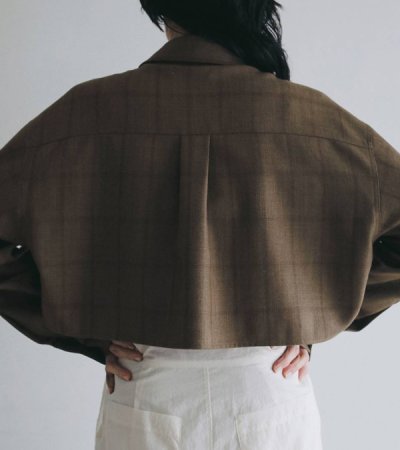 画像12: ショートチェックシャツ　Short Check Shirts