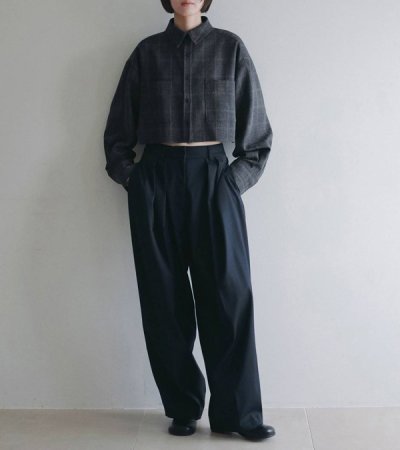画像15: ショートチェックシャツ　Short Check Shirts