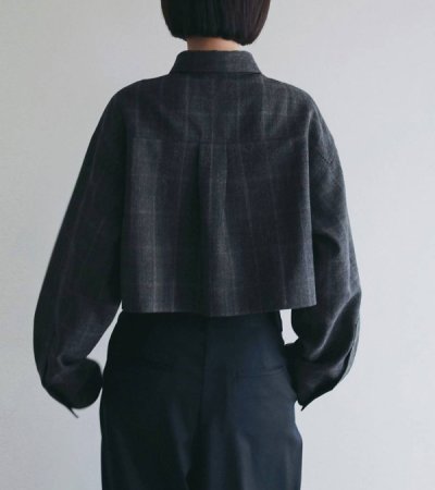 画像16: ショートチェックシャツ　Short Check Shirts