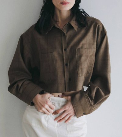 画像9: ショートチェックシャツ　Short Check Shirts