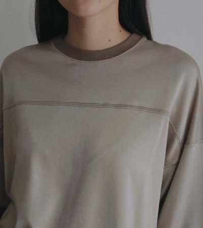 画像14: パネルオーバーロングTシャツ　Panel Over Long T-shrits
