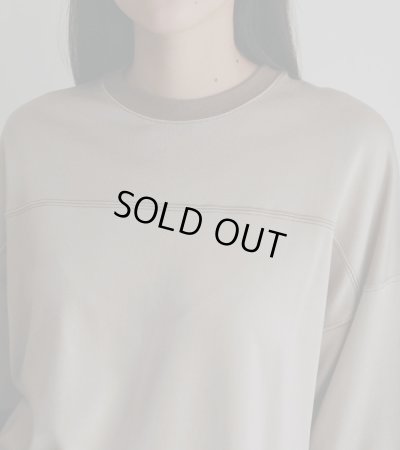 画像14: パネルオーバーロングTシャツ　Panel Over Long T-shrits