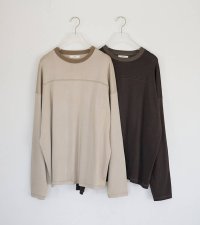パネルオーバーロングTシャツ　Panel Over Long T-shrits