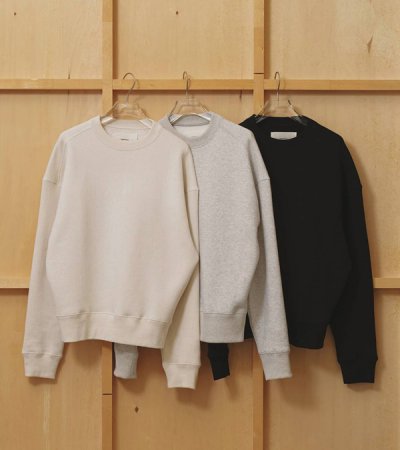 画像1: コットンブラッシュスウェット　Cotton Brushed Sweat