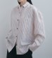 画像18: オープンカラーストライプシャツ　Opencollar Stripe Shirts (18)