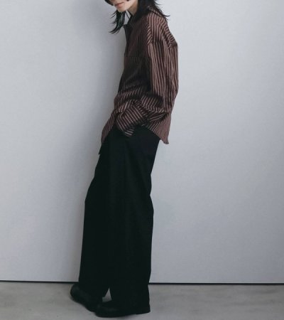 画像24: オープンカラーストライプシャツ　Opencollar Stripe Shirts