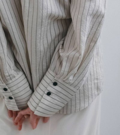 画像10: オープンカラーストライプシャツ　Opencollar Stripe Shirts