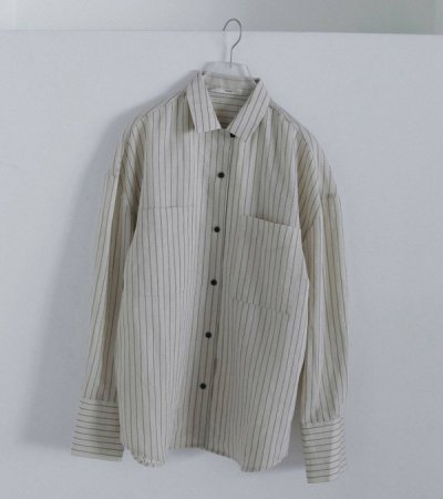 画像3: オープンカラーストライプシャツ　Opencollar Stripe Shirts