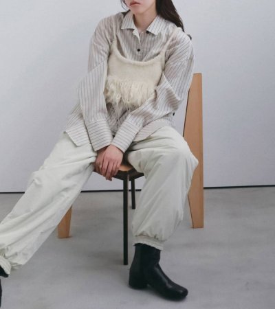 画像11: オープンカラーストライプシャツ　Opencollar Stripe Shirts