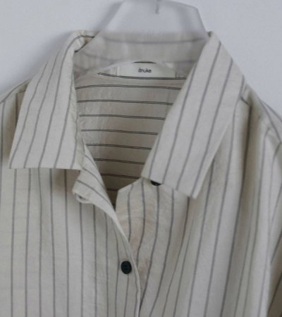画像5: オープンカラーストライプシャツ　Opencollar Stripe Shirts