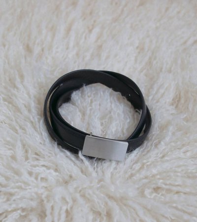 画像2: リバーシブルシンベルト　Reversible Thin Belt