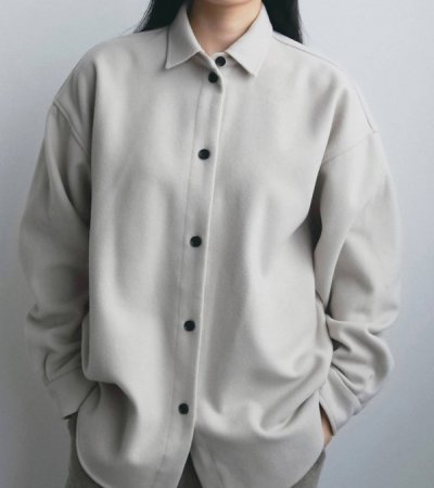 画像4: ウールオーバーシャツ　Wool Over Shirts