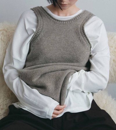 画像6: ニットロングタンクトップ　Knit Long Tanktop