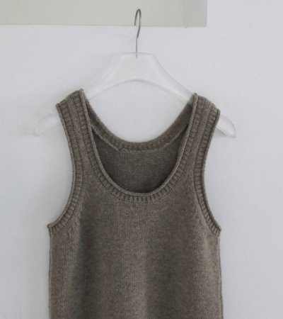 画像4: ニットロングタンクトップ　Knit Long Tanktop
