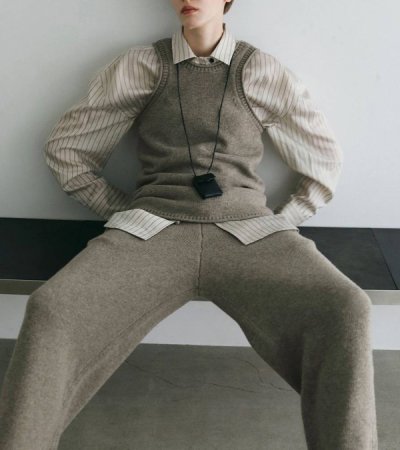 画像10: ニットロングタンクトップ　Knit Long Tanktop