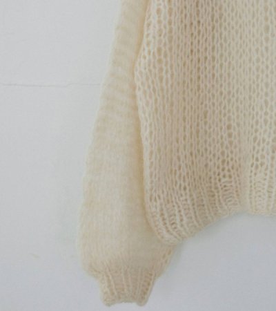 画像7: ローゲージモヘアニット　Lowgauge Mohair Knit
