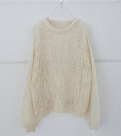 画像4: ローゲージモヘアニット　Lowgauge Mohair Knit