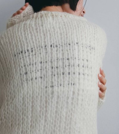 画像13: ローゲージモヘアニット　Lowgauge Mohair Knit