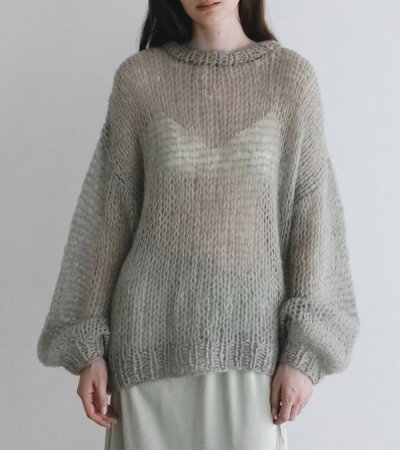 画像8: ローゲージモヘアニット　Lowgauge Mohair Knit
