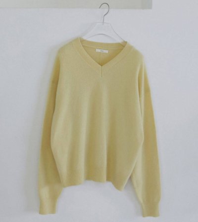 画像2: ウールVネックニット　Wool Vneck Knit