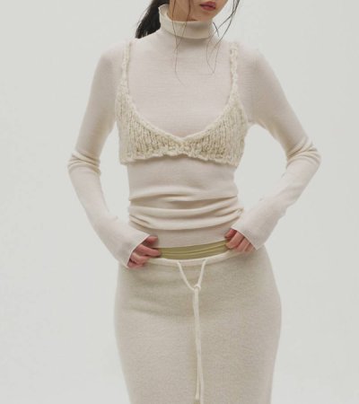 画像6: ハンドニットビスチェ　Hand Knit Bustier