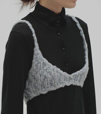 画像15: ハンドニットビスチェ　Hand Knit Bustier