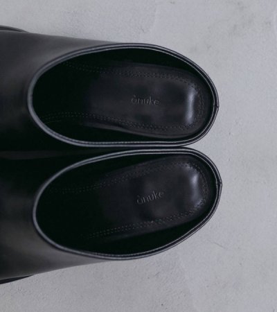 画像4: スクエアヒールスリッポン　Square Heel Slip-on