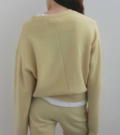画像5: ウールVネックニット　Wool Vneck Knit