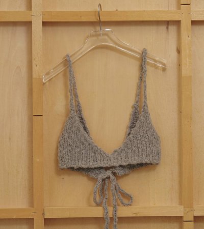 画像4: ハンドニットビスチェ　Hand Knit Bustier