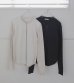 画像1: ジャガードリブフロントホックトップス　Jacquardrib Fronthook Tops (1)