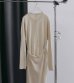 画像2: ジャガードラップワンピース　Jacquardrib Wrap Onepiece (2)