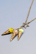50%OFF！アイスクリームネックレス　《セール商品につき返品交換不可》