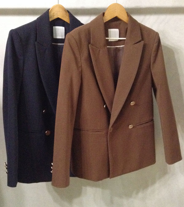 40 off ダブルボタンジャケット double botton jk セール商品につき
