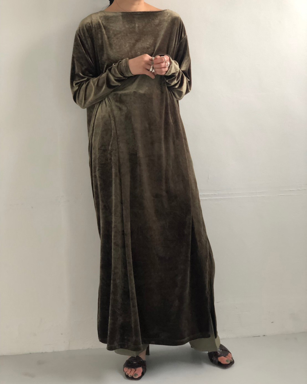 30 Off ベロアスリットドレス Velour Slit Dress セール商品につき返品不可 Todayful トゥデイフル 30 Off ベロアスリットドレス Velour Slit Dress セール商品につき返品不可 Todayful トゥデイフル