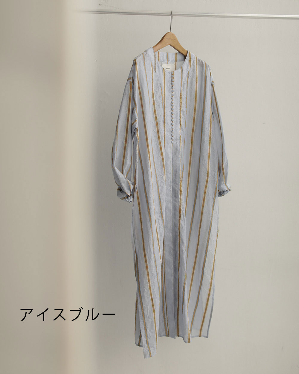 シアーストライプガウン Sheer Stripe Gown Todayful トゥデイフル