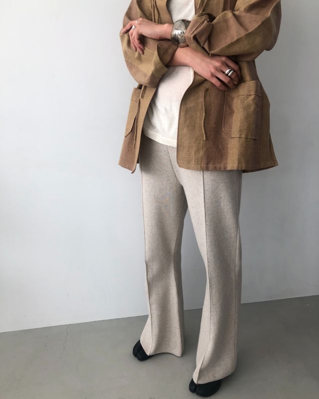 30 Off ダブルフェイスニットパンツ Doubleface Knit Pants セール商品につき返品不可 Todayful トゥデイフル