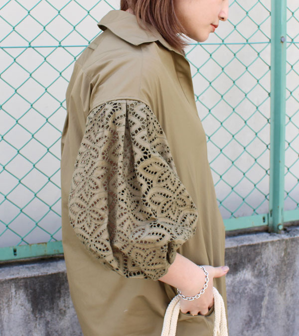 Ticca ティッカ Off レースパフスリーブワンピース セール商品につき返品不可 Ticca ティッカ Off レースパフスリーブワンピース セール商品につき返品不可