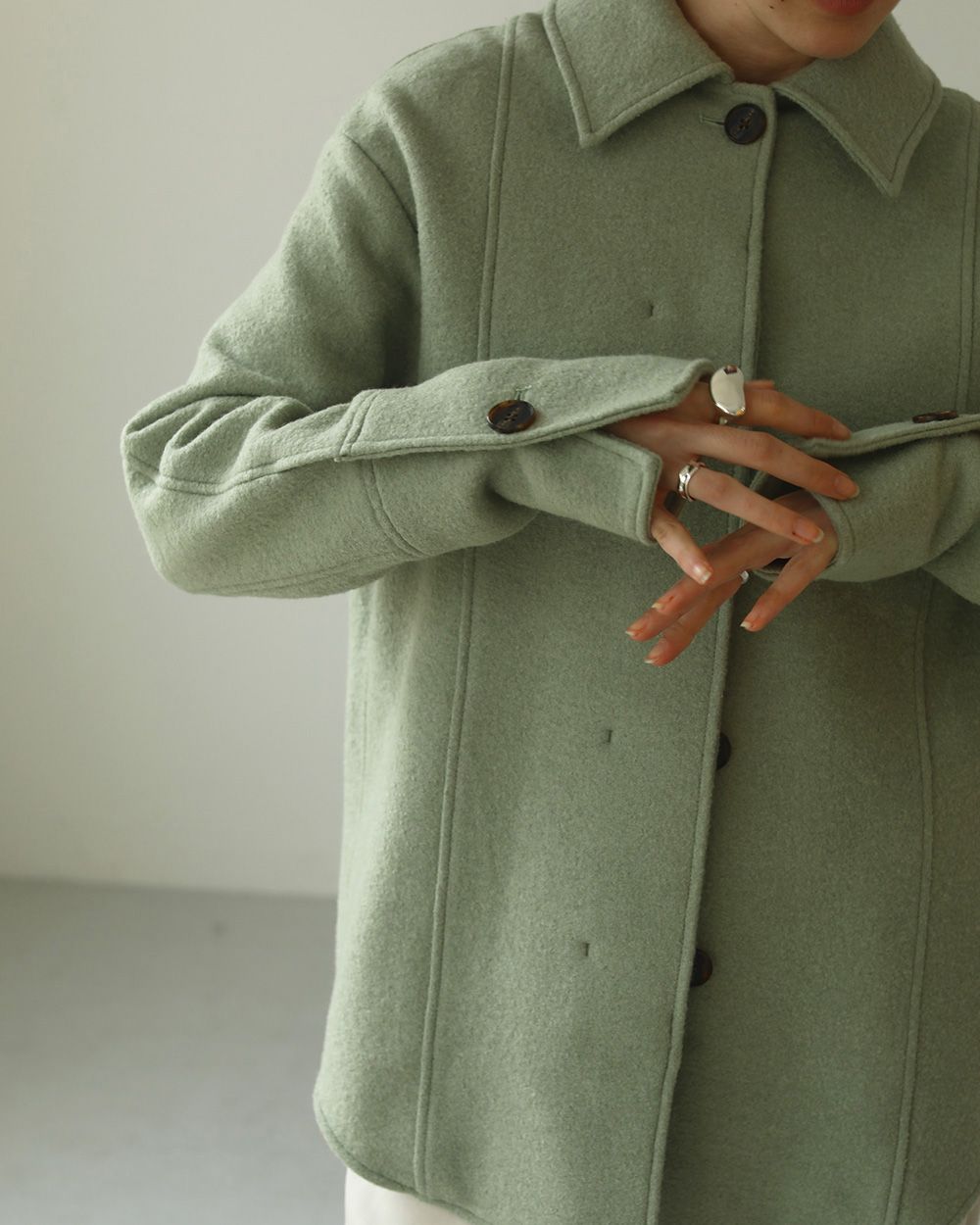 20%OFF!ウールシャツジャケット【Wool Shirts Jacket】《セール商品