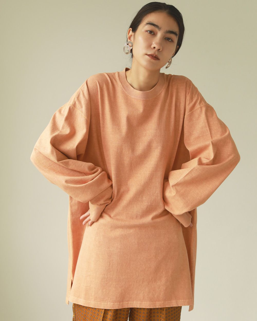 フラットシーマロングTシャツ【Flatseam Long T-Shirts】/TODAYFUL 