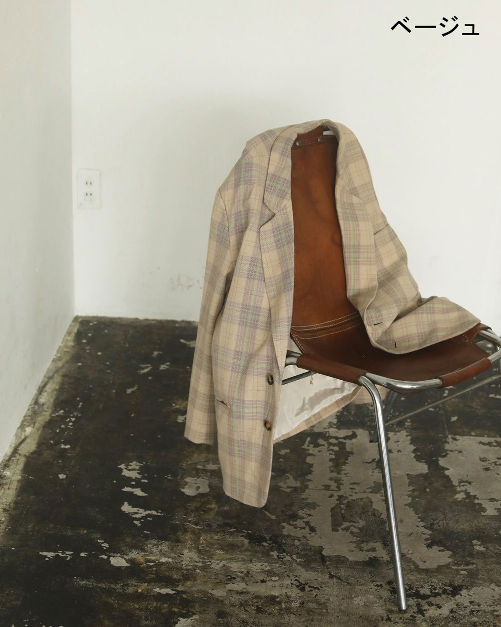チェックオーバージャケット Check Over Jacket/TODAYFUL/トゥデイフル