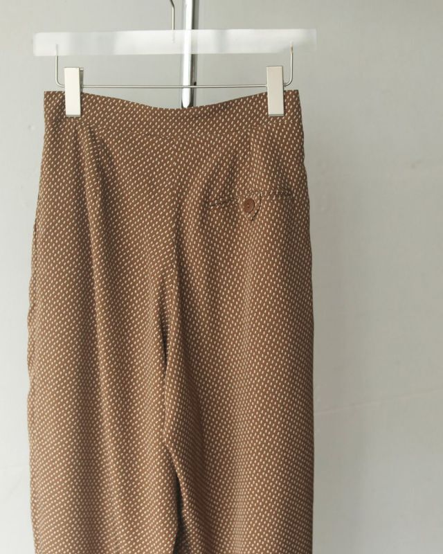 30%OFF！ハイウエストドットパンツ【Highwaist Dot Pants】《セール 