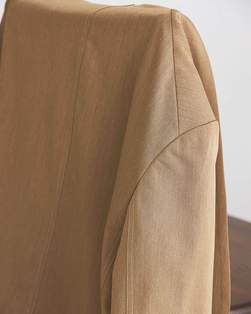 ヘザーカラーレスジャケット Heather Collarless Jacket/TODAYFUL 