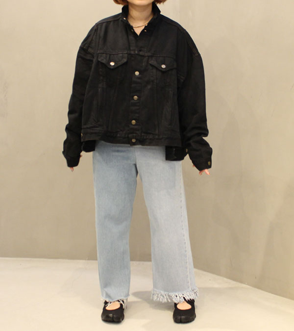77circa/ナナナナサーカ/20%OFF！ワイドデニムジャケット circa make 