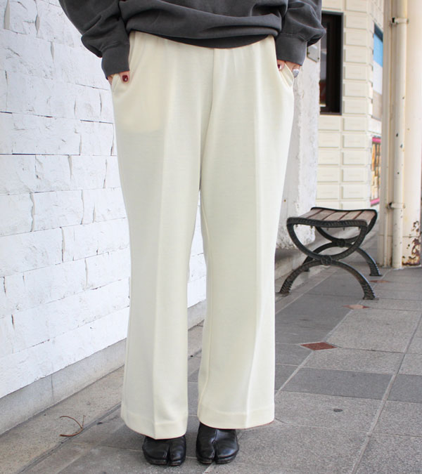 センタープレスポンチパンツ Centerpress Ponte Pants/TODAYFUL/トゥデイフル