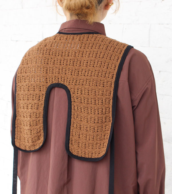 コードヤーンパイピングベスト Cordyarn Piping Vest /TODAYFUL